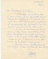 Nicolas EEKMAN  bel ensemble 1 gravure ET 7 lettres autographes signées Hollande