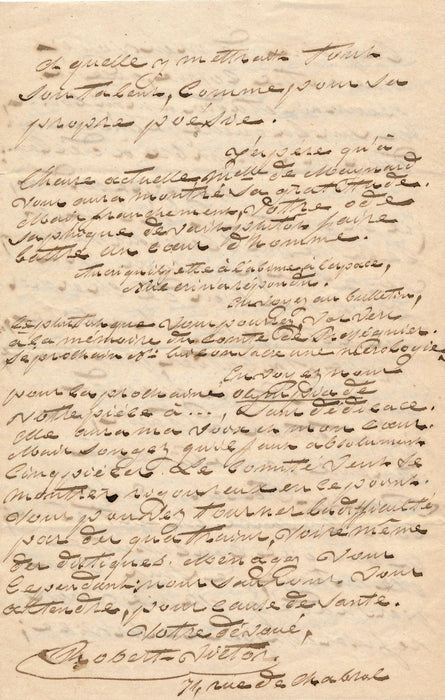 Robert-Victor poésie poète Union des poète belle correspondance 15 lettres lot