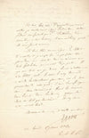 Louis Francisque LÉLUT médecin médecine lettre autographe signée POISEUILLE