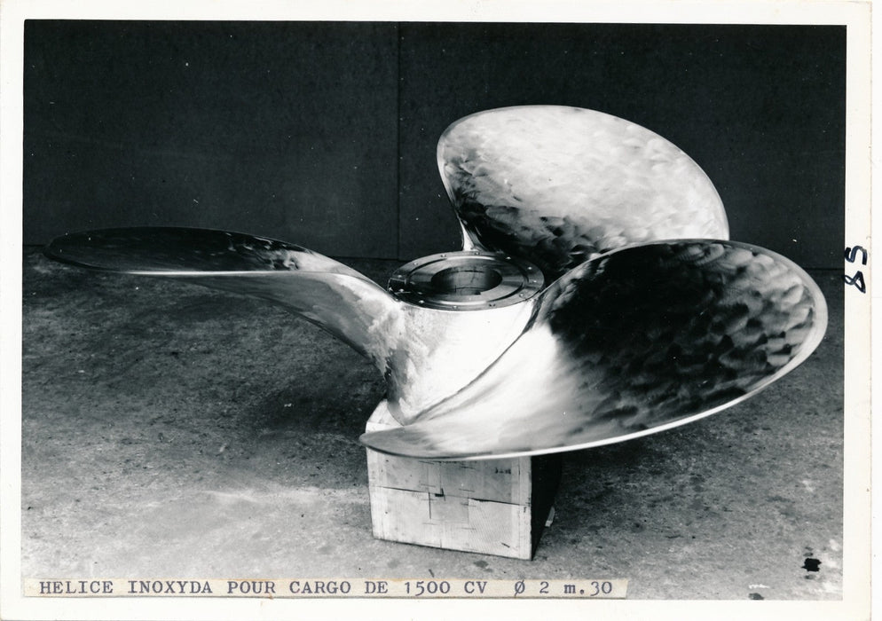 photo 12 Photographies hélice construction façonnage industrie Lot chalutier