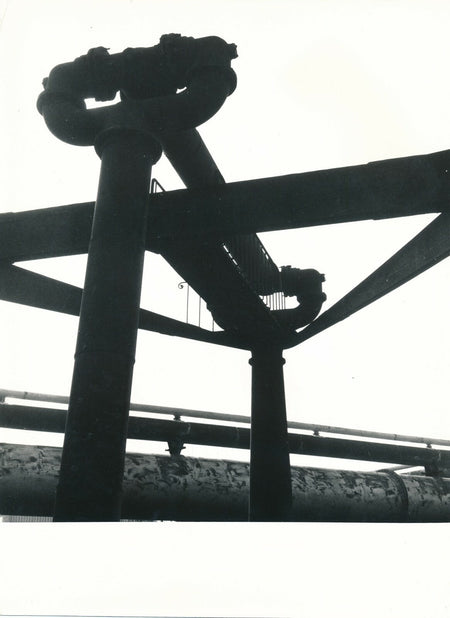 Démolition gaz Landy Plaine Saint Denis photo photographie époque industrie