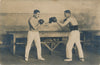 photo Boxeurs carte postale argentique v. 1930 boxe