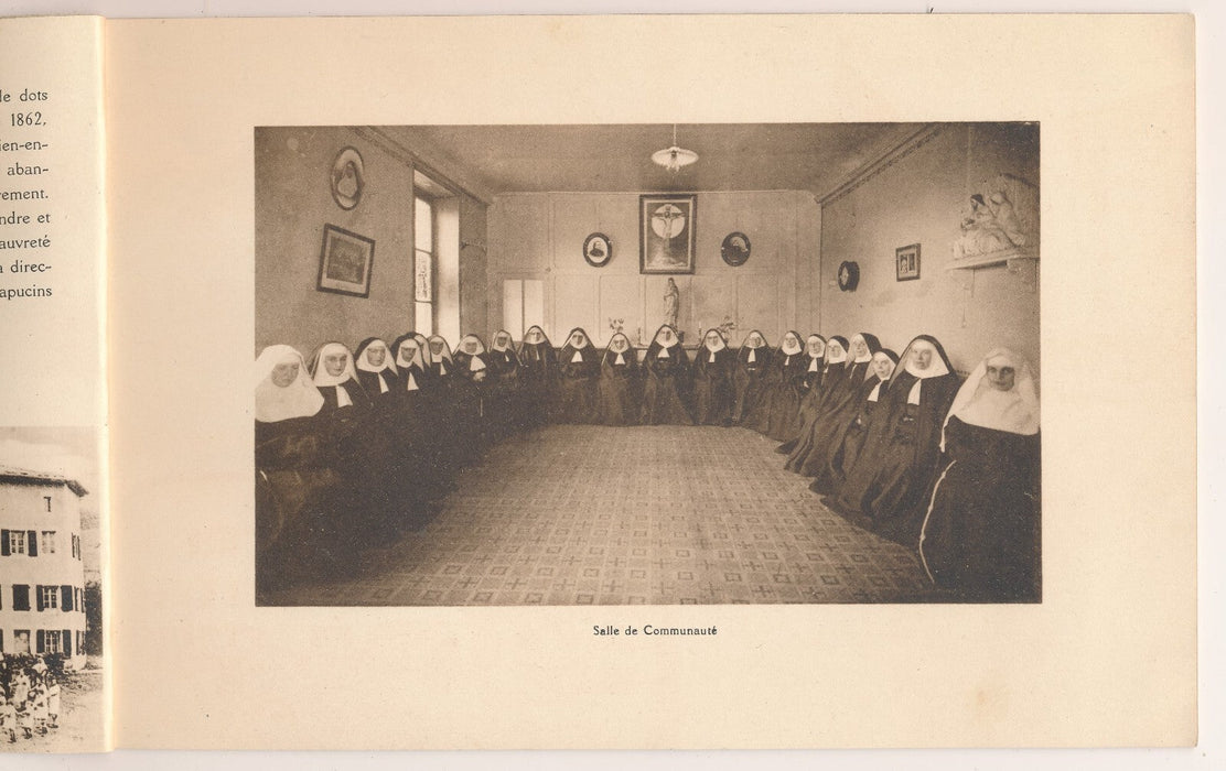 Orphelinat religieuses franciscaines Notre-Dame Anges Condrieu livret 1941