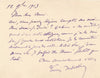 Lucien DESCAVES  2 lettres autographes raille les prix de l'Académie française