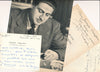 écrivain ensemble Troyat 1 carte autographe signée 1 photo 2 envois