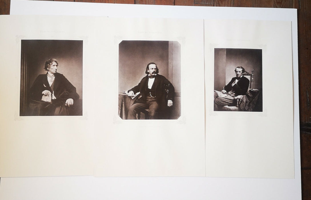 F. Hanfstaengl album Der Zeitgenossen 1975 22 photographies dont Liszt Wagner...