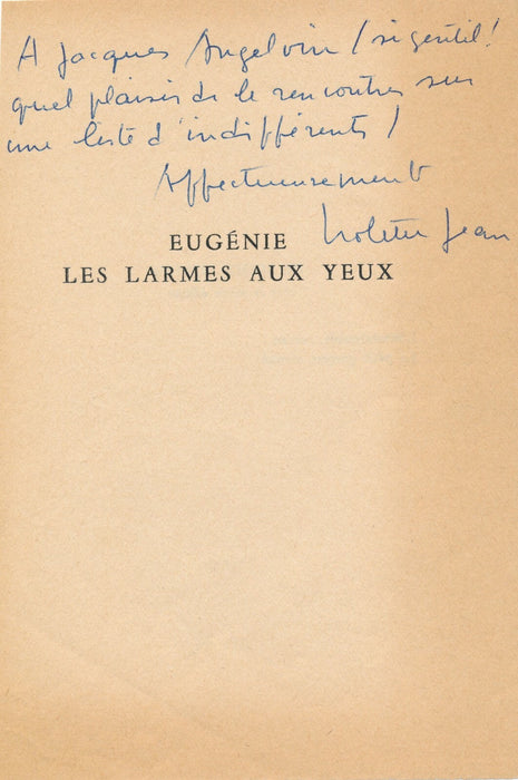 7 dédicaces autographes Conchon Daninos Lévis-Mirepoix Vialar Blancpain