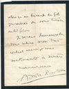 écrivain André RIVOLLET écrivain lettre autographe signée immortaliser l'âme