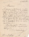 Émile Lévy Levy 3 lettres autographes signées reproduction tableaux