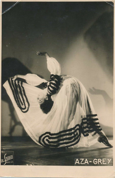 cabaret danse danseuse Aza-Grey fin 1930 photo photographie Le Studio
