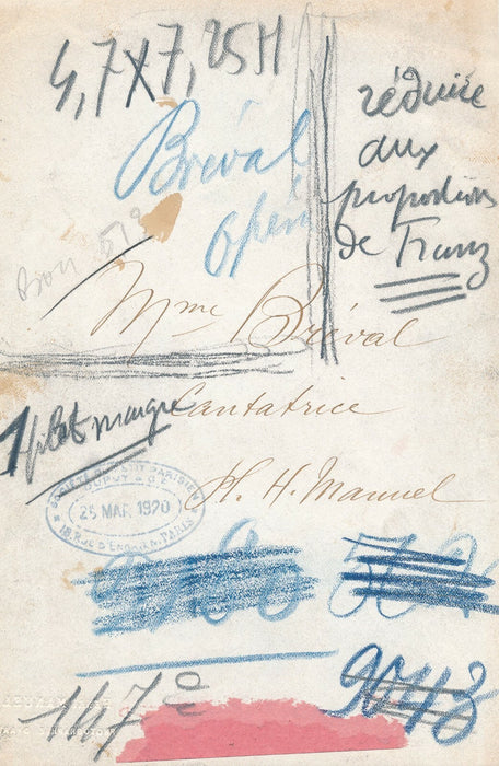 Lucienne BRÉVAL (1869-1935), cantatrice photo photographie 1920 chanteuse