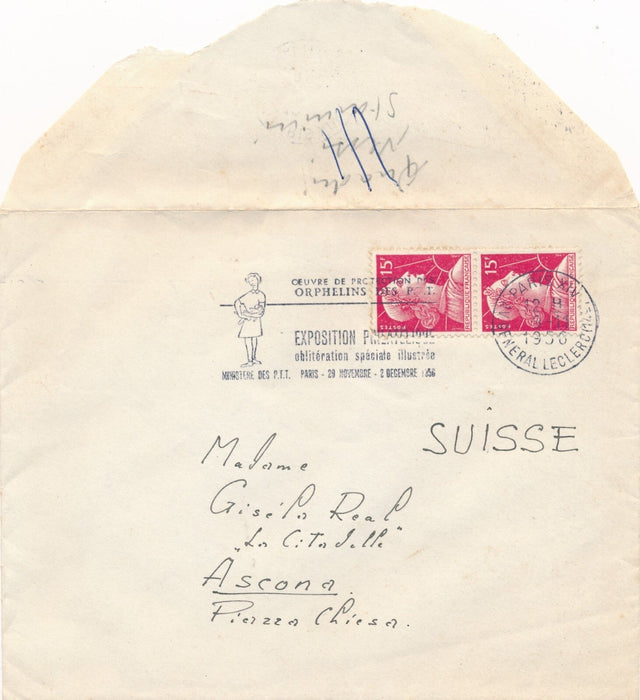 Suisse Adolf HERBST peintre correspondance 9 lettres autographes signées galerie