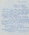 Famille Breuil de Pontbriand comte comtesse Combourg autographe 5 lettres Havre