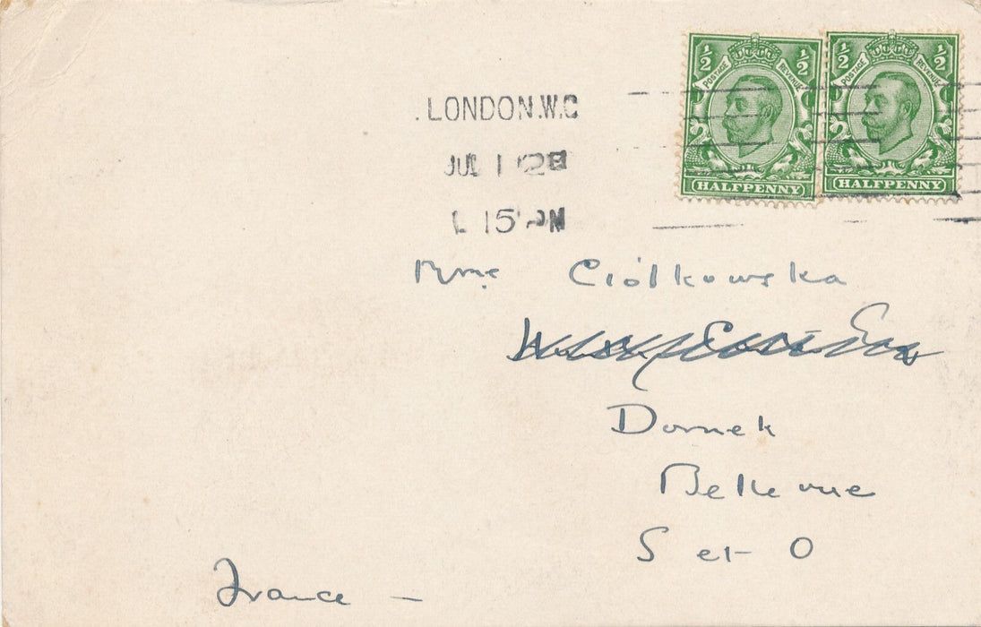 Alfred Richard ORAGE The New Age 4 lettres autographes signées presse Ciolkowska