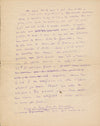 Marcel JOUHANDEAU manuscrit autographe 2 p. Dun-le-Palestel et BAT signé