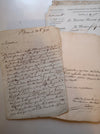 M. Joly entreposeur de tabacs, 1813, département Mont-Blanc documents époque