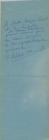 Pierre ALBERT-BIROT 3 documents poèmes deux envois autographes