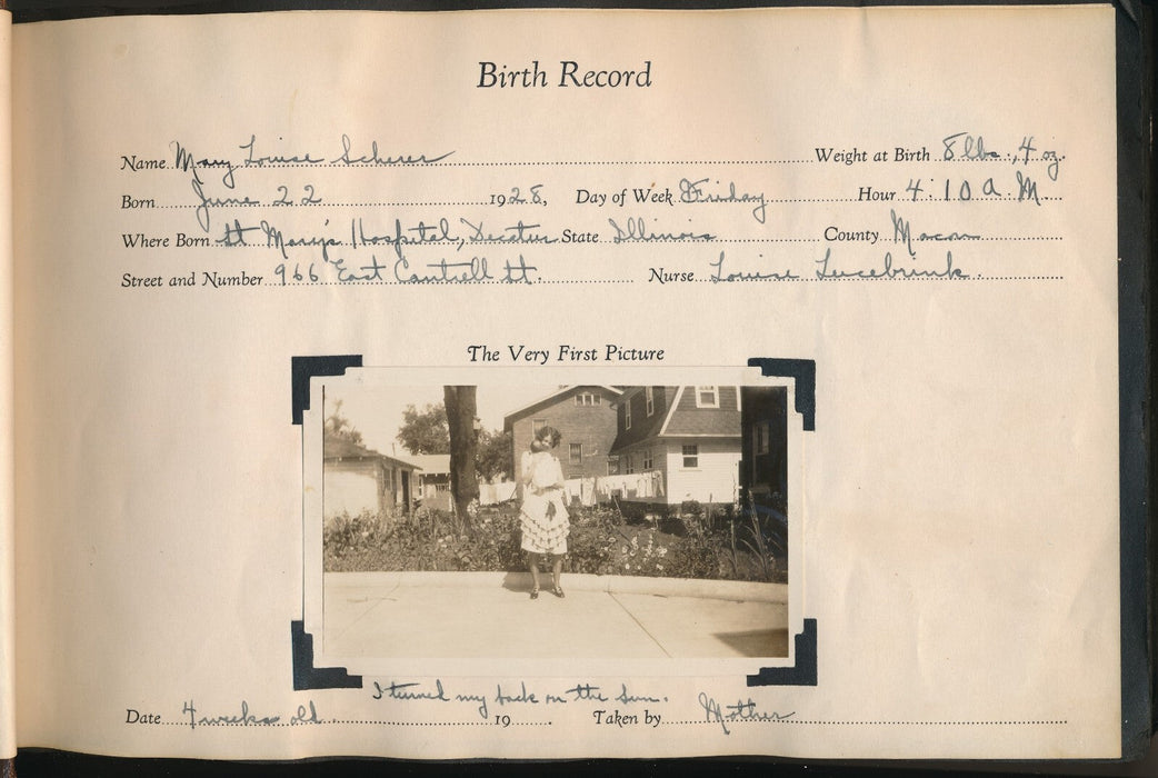 Our baby superbe album dédié naissance bébé photo photographie objets lettre