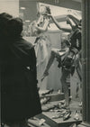 Vitrine magasins PINET chaussures italiennes MAGLI 1960 photo photographie
