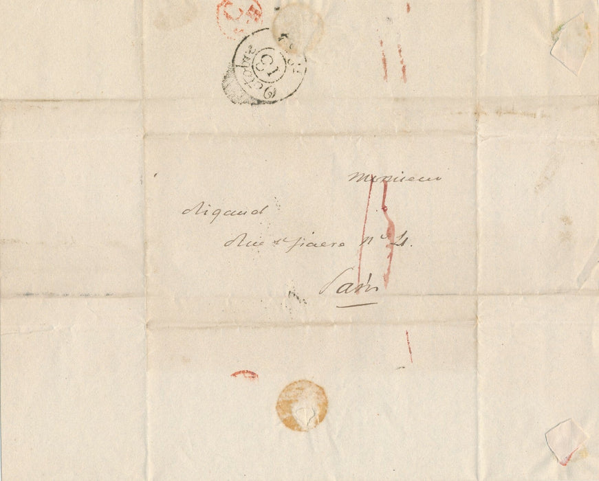 Pierre-Antoine LEBRUN Imprimerie royale lettre autographe signée Auguste RIGAUD