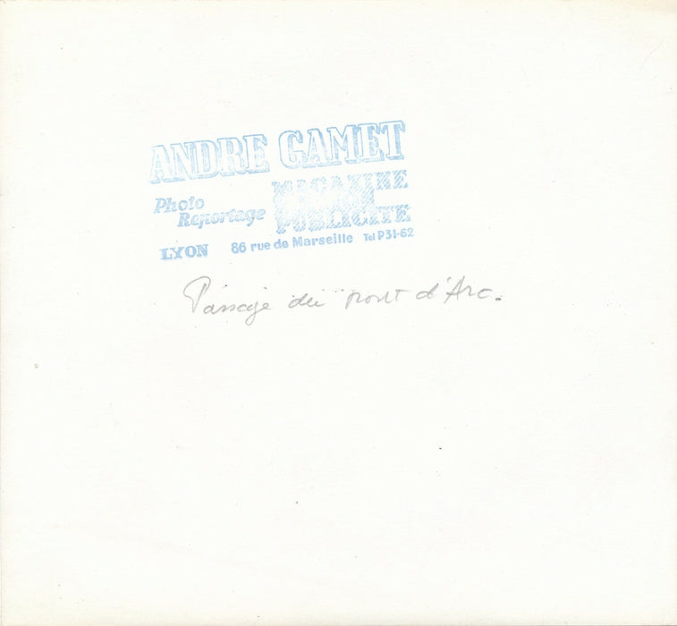 Descente Ardèche années 1960 5 photos photographie Gamet cachet lot