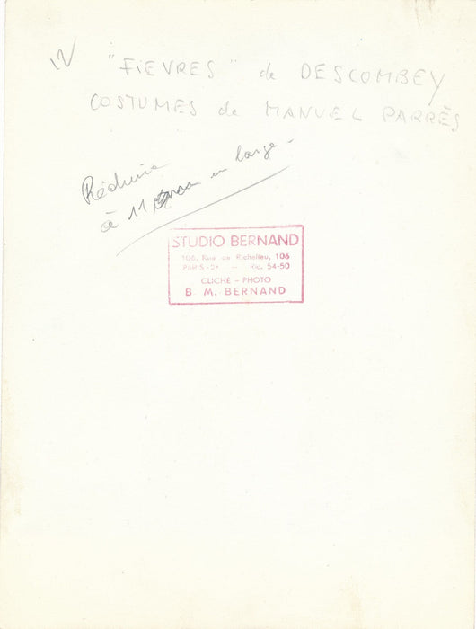 Michel Descombey - Manuel Parrès photo photographie ballet danse