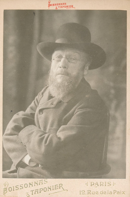 Jean-Paul LAURENS tirage argentique époque Taponier photo photographie