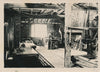 atelier menuisier menuiserie bois photo photographie époque v. 1920 artisan