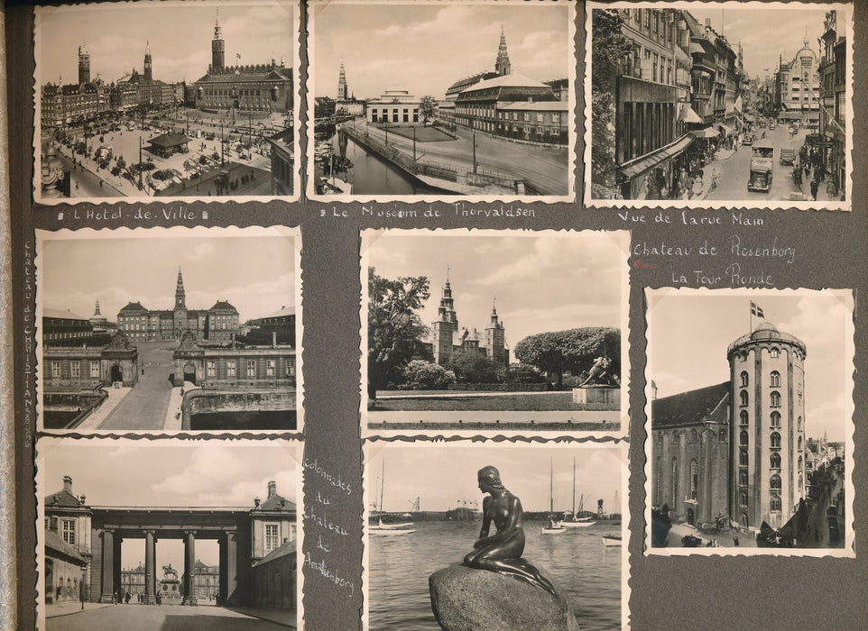 album photo année 1937 dessins enfant plus  200 photos Danemark Suede Allemagne