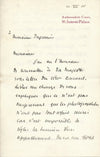 Secrétaire roi Edouard VII du Royaume-Uni lettre autographe signée photographie