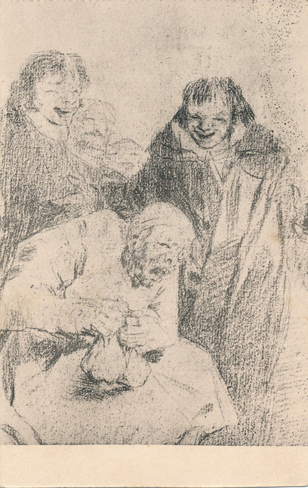 Henri Georges cheval 2 cartes postales autographes signées accrochage salon