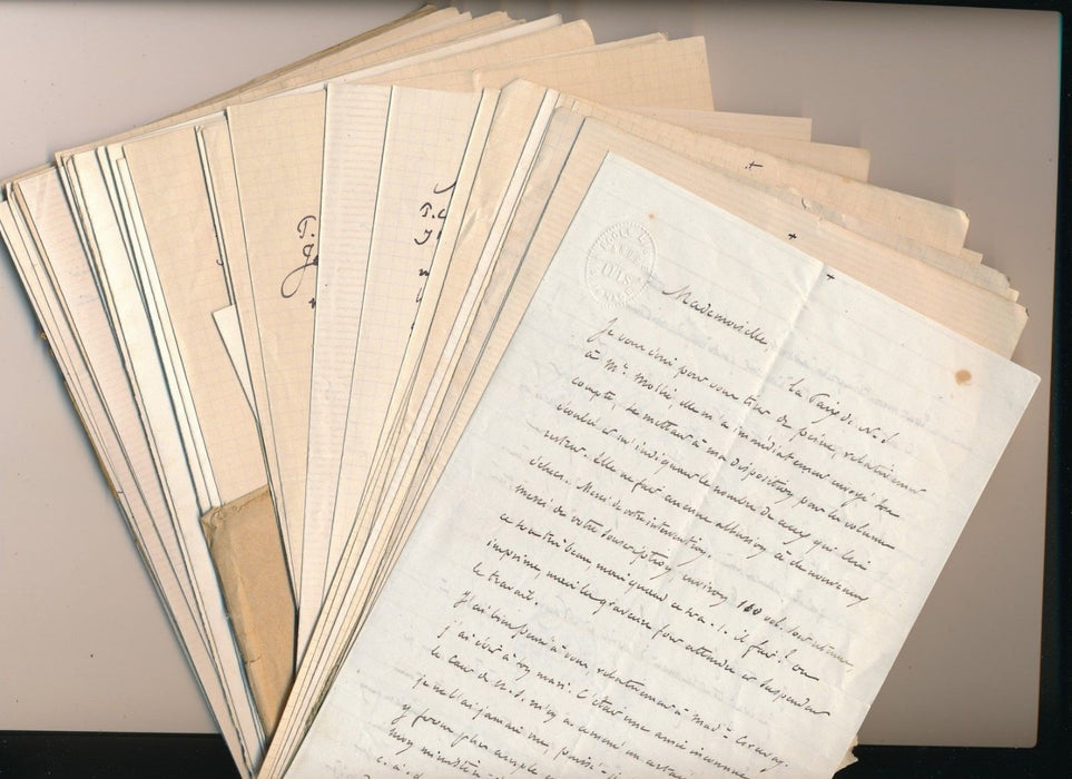 R. P. Xavier de Franciosi (1819-1908), auteur correspondance 50 lettres religion