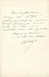 peintre Charles Delort 3 lettres autographes signées Frantz Jourdain A. Daudet