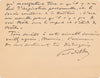 Émile PALADILHE bel hommage à Ambroise THOMAS lettre autographe signée 1894