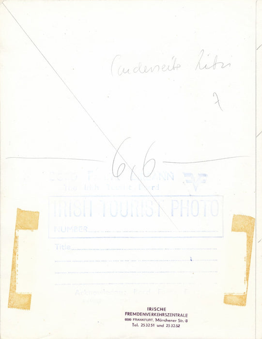 Harpiste irlandaise Irlande musique photo photographie v. 1960-70