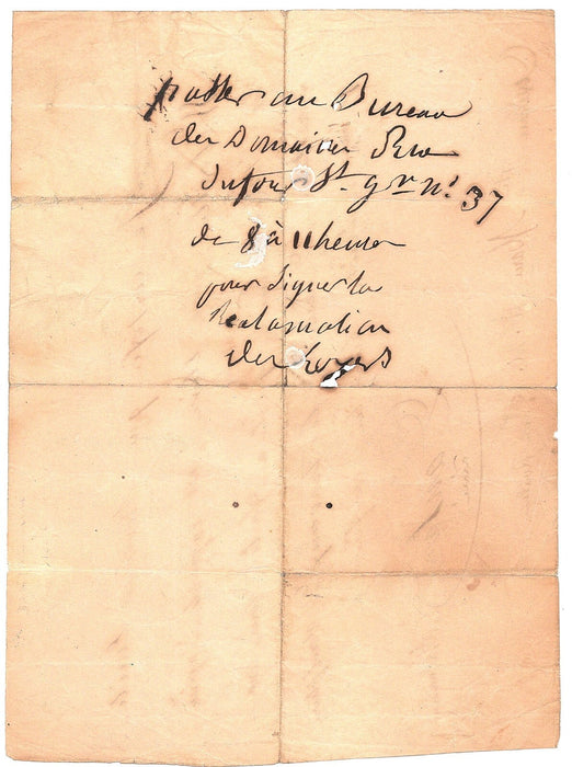 DANTAN aîné élève Gabriel Émile WIBAILLE 2 lettres autographes signées 1837