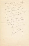 lot Émile Fabre 5 lettres 1 photo autographe Hommage Comédie Française comédiens