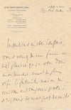 Charles MAURRAS  lettre autographe signée à Marcel Gras sur ouvrage 1931