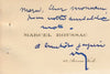 Entreprise : 12 cartes de visite autographes Peugeot Boussac Bleustein Blanchet