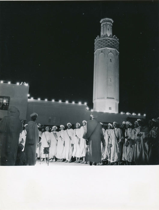 Photographie photo Maroc fête  Khouribca tirage argentique époque Jean BELIN