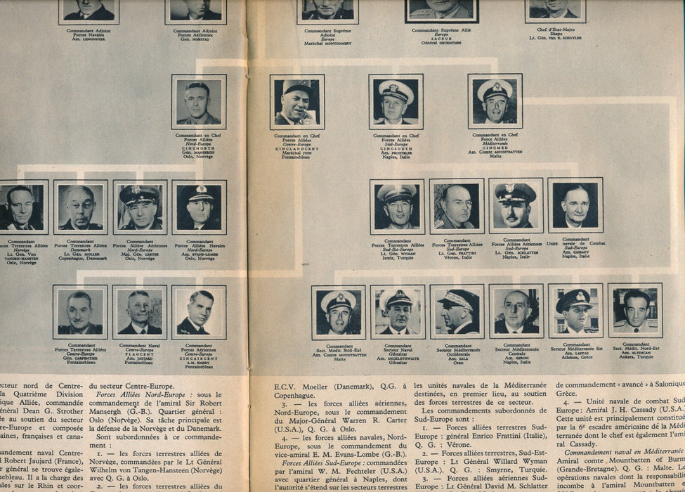 RARE Brochure propagande bienfaits OTAN, 32 p vers 1953 militaria 