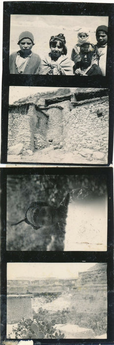 ALGÉRIE L'AURÈS BENJAMIN SARRAILLON Voyage à Rouffi photos négatifs dessins