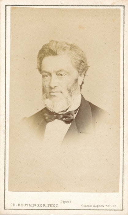 Politique Jules Favre cdv albumine v. 1860 Reutlinger photographie