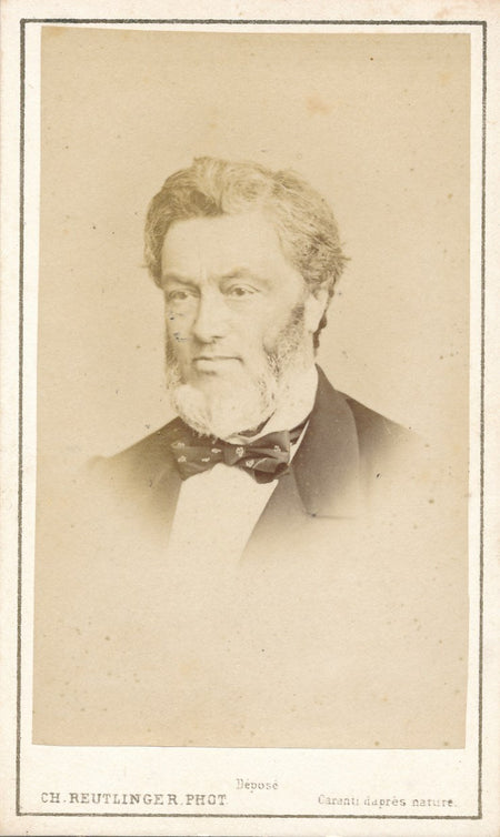 Politique Jules Favre cdv albumine v. 1860 Reutlinger photographie