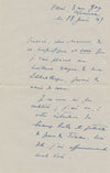 Robert BURNAND 6 lettres autographes signées voyages, rendez-vous, Jean de Tinan