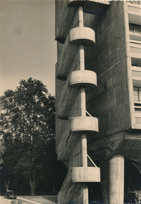 Corbusier Cité Radieuse escalier architecture photo photographie Marseille