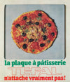 4 publicité pour TEFAL 3 imprimés recette poê1e photographie photo