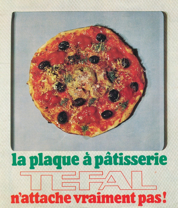 4 publicité pour TEFAL 3 imprimés recette poê1e photographie photo