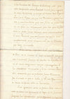 Pedro Pablo ABARDA DE BOLEA lettre signée ambassade espagne Bussy Ossun 1772