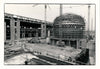 Photographie Géode Villette construction 2 tirages argentiques époque v 1980